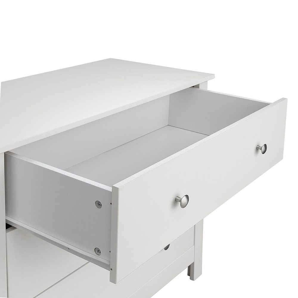 Florence 3 drawer chest in White - Image 5