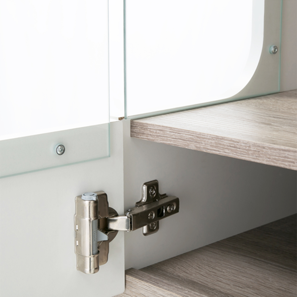 Chelsea Tall Glazed Wide Display unit (RHD) - Image 7