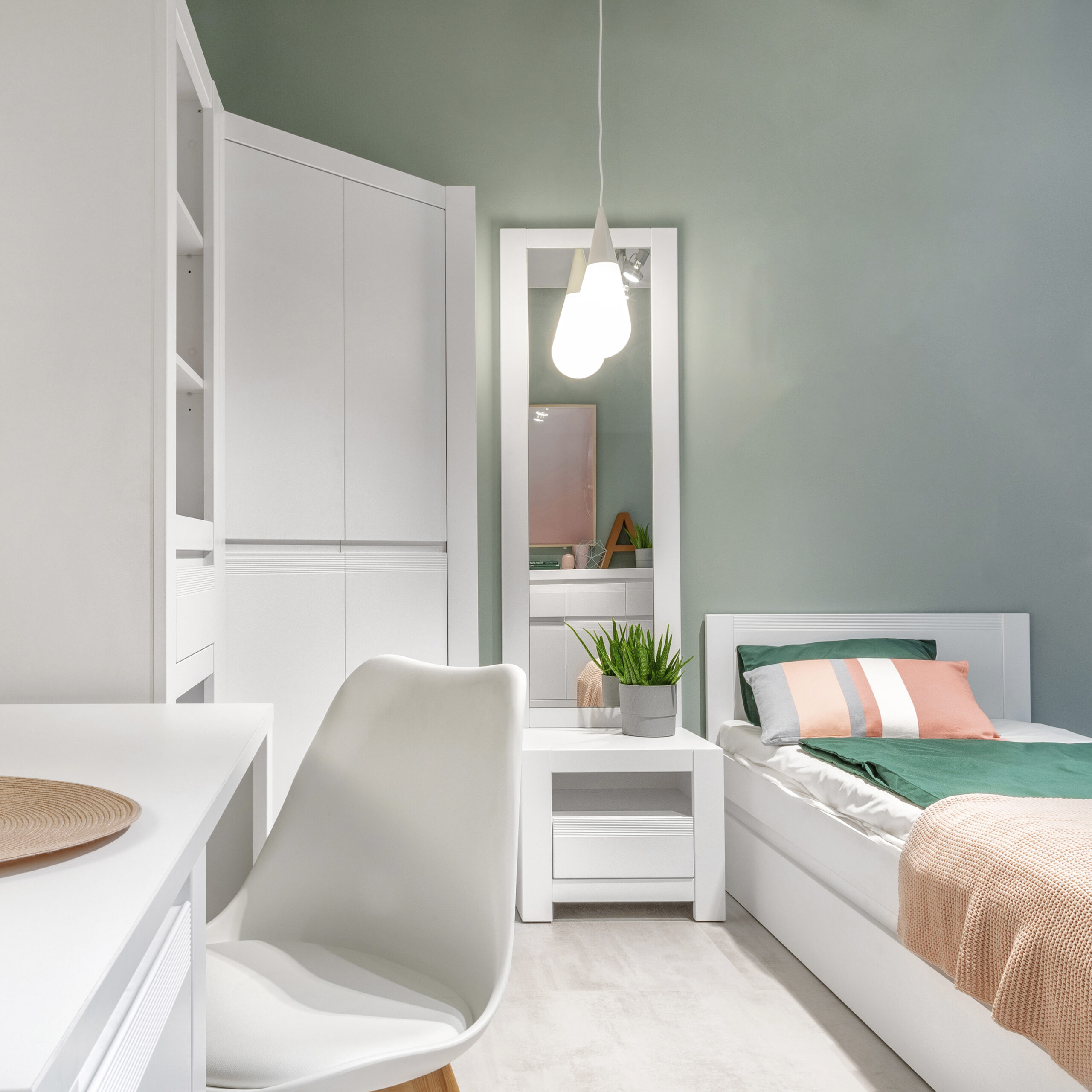 Novi 90cm Bed in Alpine White - Image 4