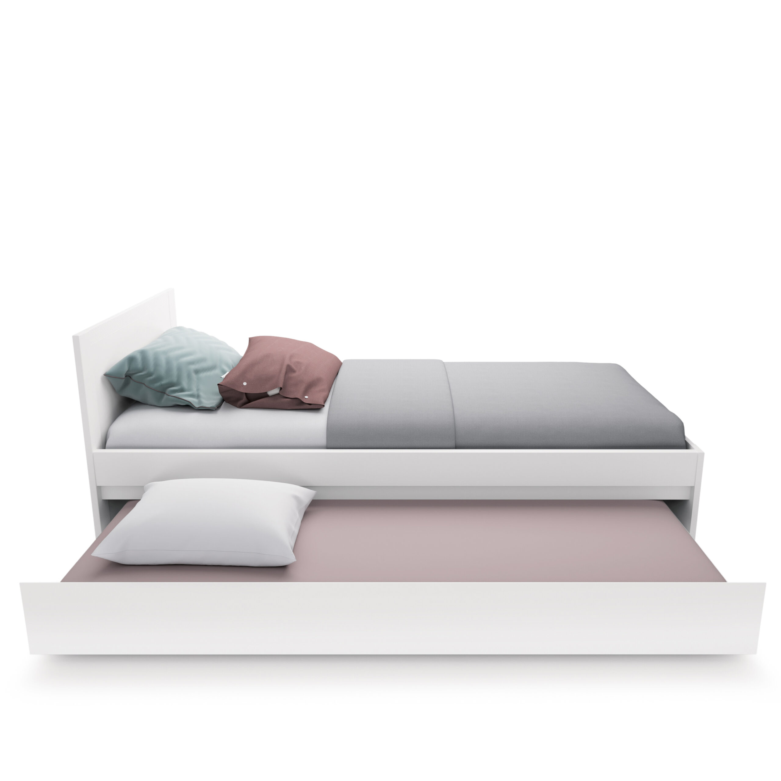 Novi 90cm Bed in Alpine White - Image 5