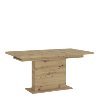 Luci extending dining table 160-200cm  in White and Oak