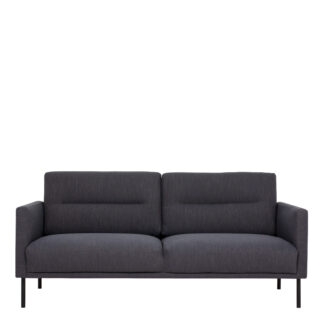 Larvik 2.5 Seater Sofa -  Anthracite, Black Legs