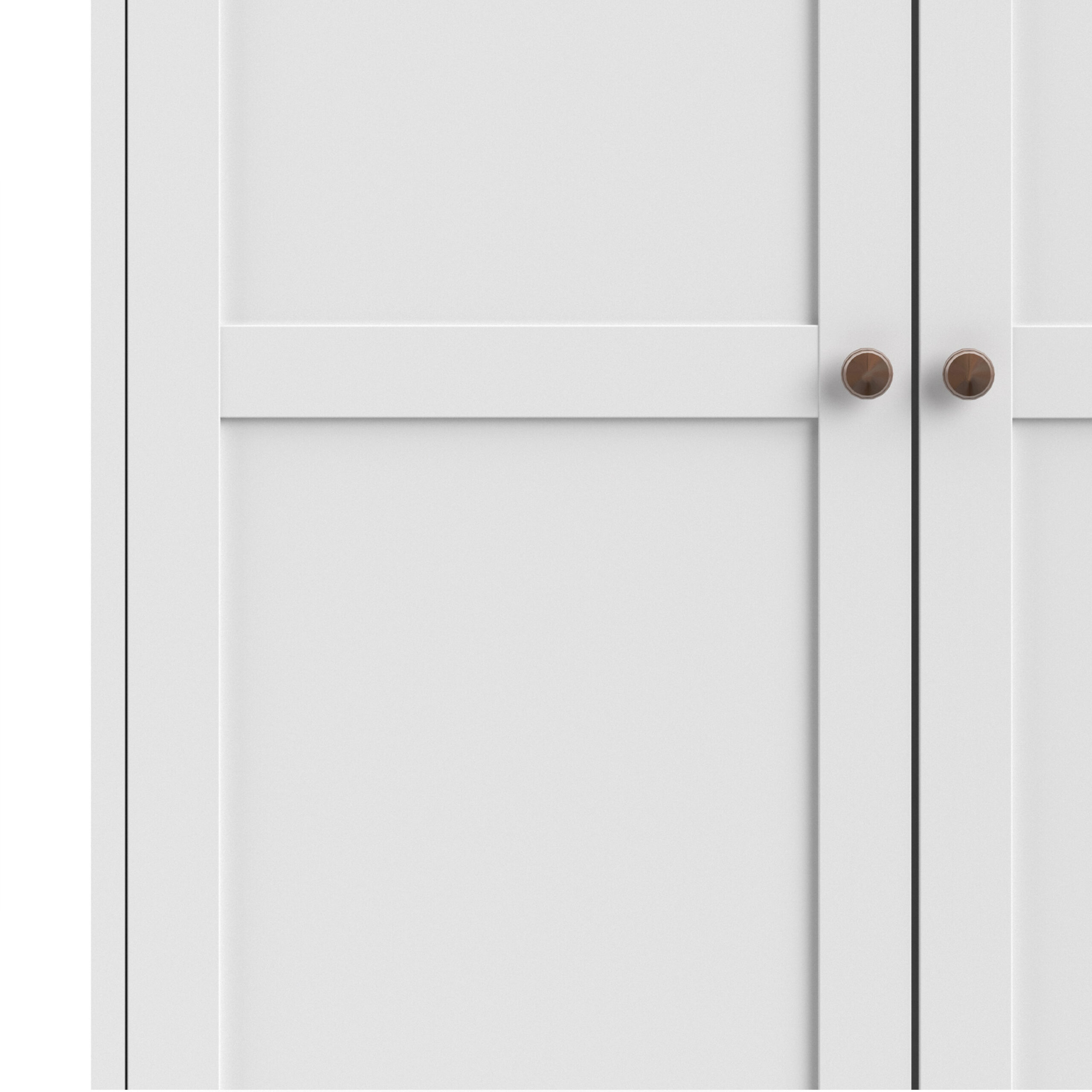Paris Wardrobe with 3 Doors in White - Image 15