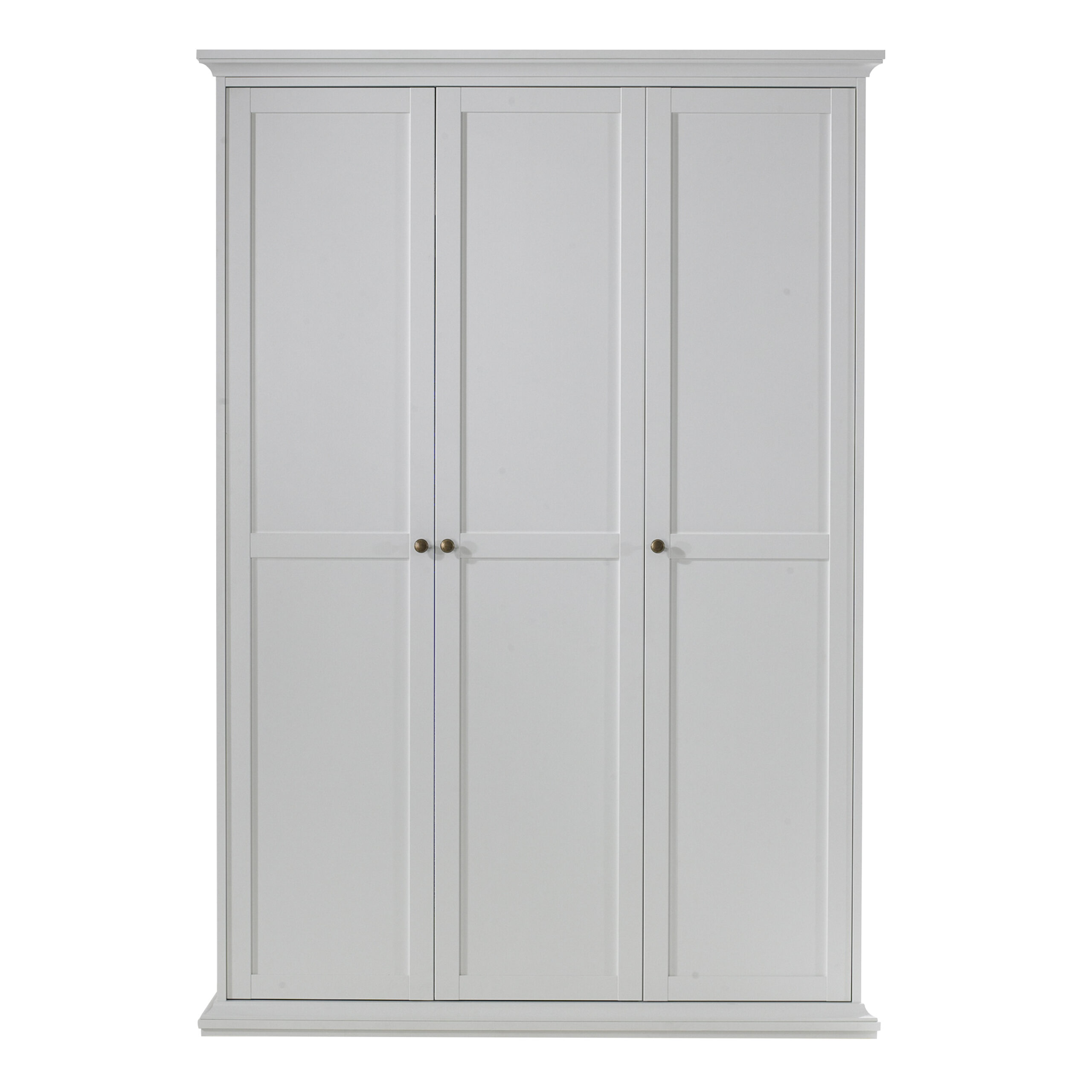 Paris Wardrobe with 3 Doors in White - Image 2