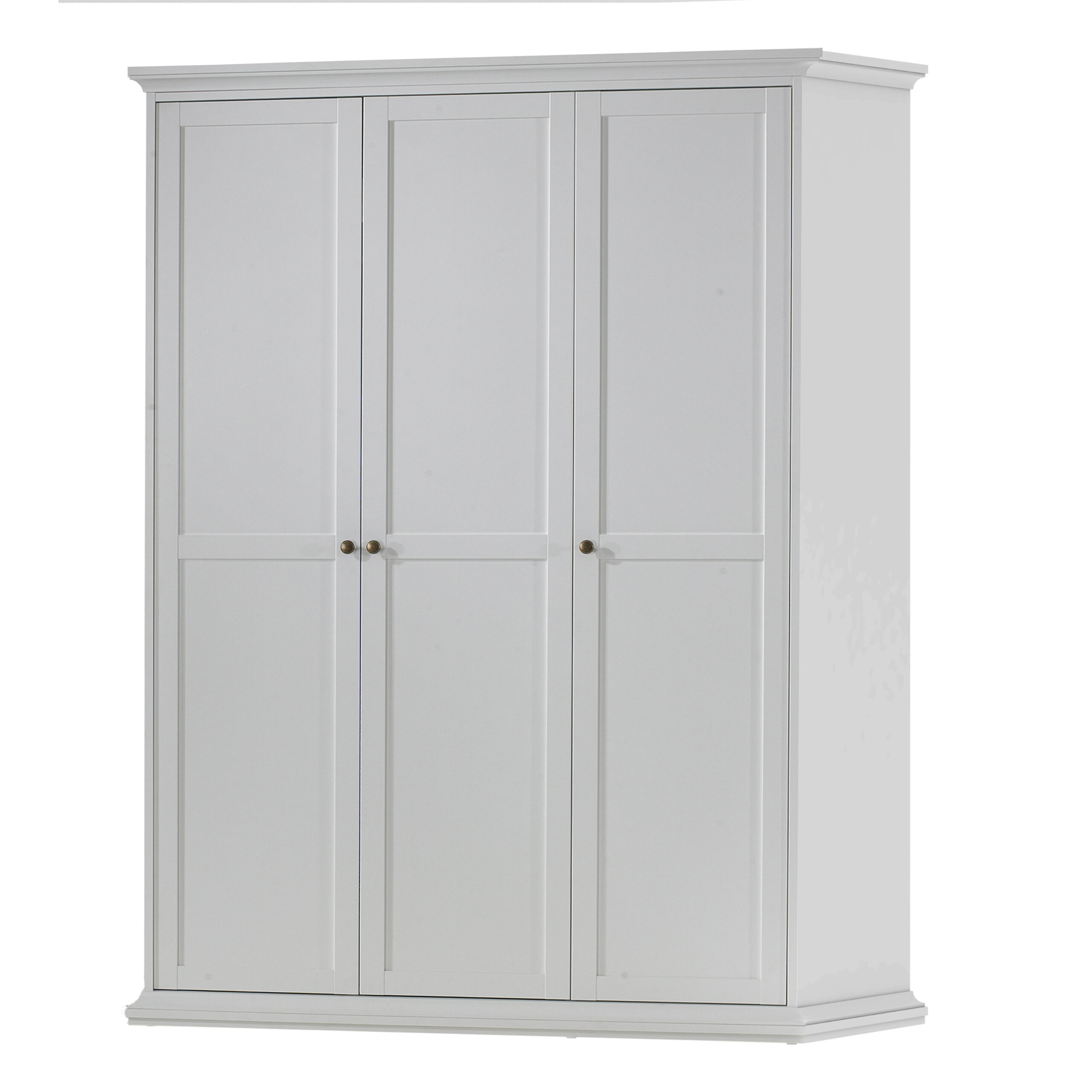 Paris Wardrobe with 3 Doors in White - Image 3
