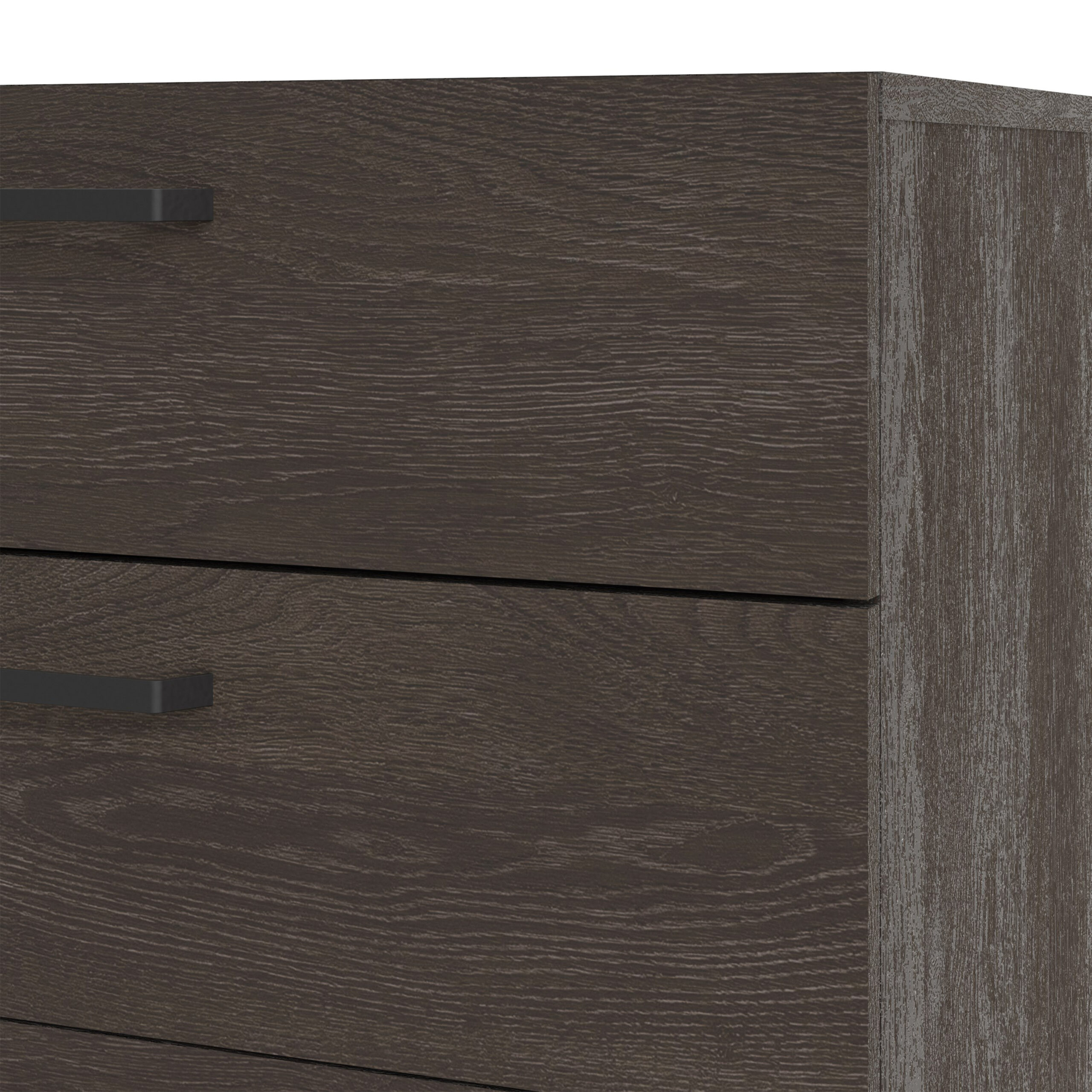 Dallas Double dresser 8 drawers Rovere Gessato Dark Oak - Image 5