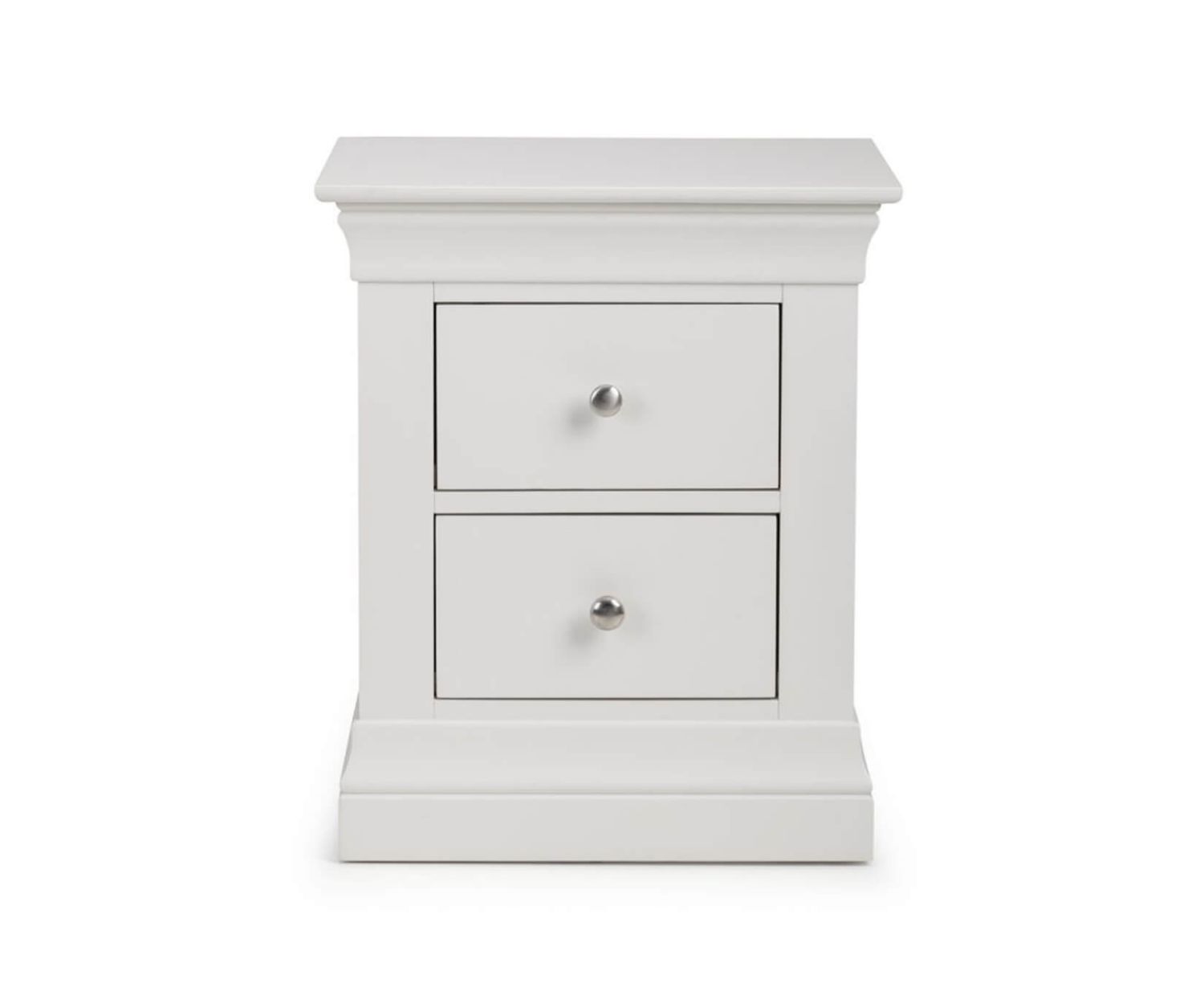Julian Bowen Clermont 2 Drawer Bedside Cabinet - Image 3
