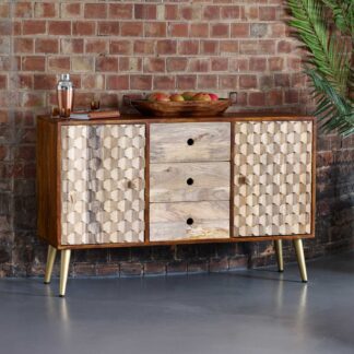 Indian Hub Edison Large Sideboard