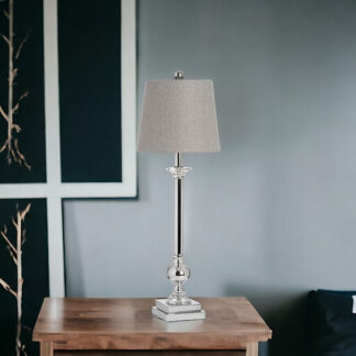 Home Interiors Milan Chrome Table Lamp