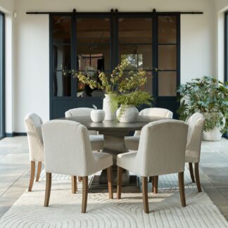 Lucia Collection Round Dining Table Only