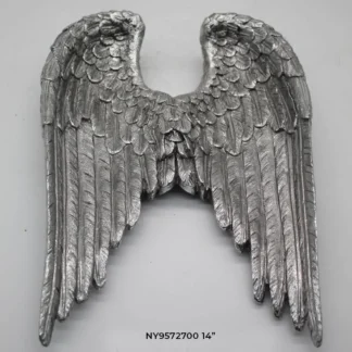 Antique Silver Angel Wings